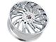 DNK Street 701 Chrome 6-Lug Wheel; 24x10; 30mm Offset (07-13 Sierra 1500)