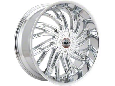 DNK Street 701 Chrome 6-Lug Wheel; 24x10; 30mm Offset (15-20 Yukon)