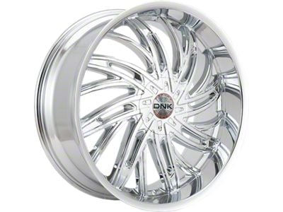 DNK Street 701 Chrome 6-Lug Wheel; 24x10; 30mm Offset (21-24 Tahoe)