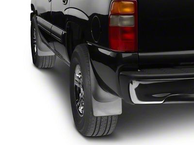 Weathertech No-Drill Mud Flaps; Front; Black (06-08 RAM 1500 w/o Fender Flares)