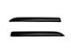 Weathertech Side Window Deflectors; Rear; Dark Smoke (09-18 RAM 1500 Quad Cab, Crew Cab)