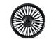 Dolce Luxury Razzo Glossy Black 6-Lug Wheel; 24x10; 25mm Offset (07-14 Tahoe)