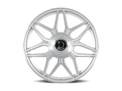 Dolce Luxury Verona Glossy Silver Brush Face 6-Lug Wheel; 22x9.5; 18mm Offset (07-14 Tahoe)