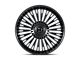 Dolce Luxury Razzo Glossy Black 6-Lug Wheel; 22x9.5; 18mm Offset (07-14 Yukon)