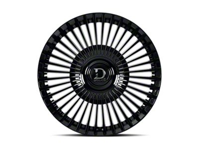 Dolce Luxury Trento Glossy Black 6-Lug Wheel; 24x10; 25mm Offset (07-14 Yukon)