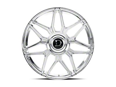 Dolce Luxury Verona Chrome 6-Lug Wheel; 22x9.5; 18mm Offset (07-14 Yukon)