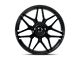 Dolce Luxury Verona Glossy Black 6-Lug Wheel; 22x9.5; 18mm Offset (07-14 Yukon)