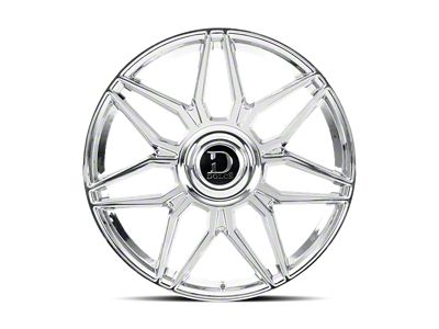 Dolce Luxury Verona Chrome 6-Lug Wheel; 22x9.5; 35mm Offset (15-20 Yukon)