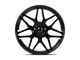 Dolce Luxury Verona Glossy Black 6-Lug Wheel; 22x9.5; 18mm Offset (15-20 Yukon)