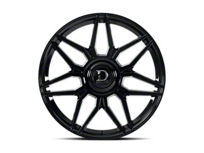 Dolce Luxury Verona Glossy Black 6-Lug Wheel; 24x10; 35mm Offset (15-20 Yukon)