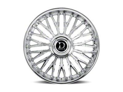 Dolce Luxury Lusso Chrome 6-Lug Wheel; 24x10; 25mm Offset (23-24 Canyon)