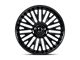 Dolce Luxury Lusso Glossy Black 6-Lug Wheel; 22x9.5; 30mm Offset (23-24 Canyon)