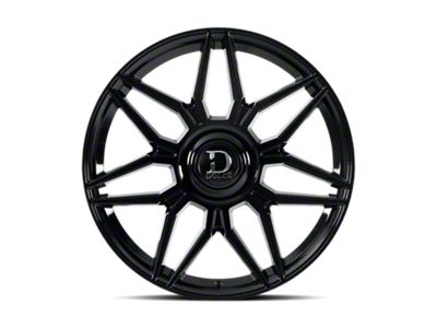 Dolce Luxury Verona Glossy Black 6-Lug Wheel; 22x9.5; 35mm Offset (23-24 Colorado)