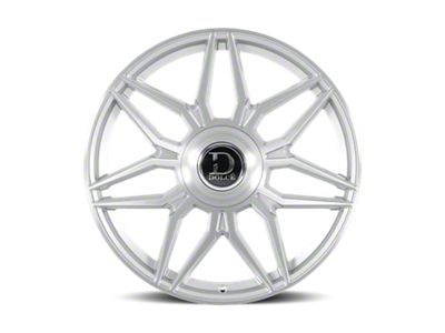 Dolce Luxury Verona Glossy Silver Brush Face 6-Lug Wheel; 22x9.5; 18mm Offset (23-24 Colorado)