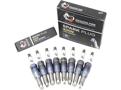 Dragon Fire Performance Iridium Spark Plugs (04-08 V8 F-150)