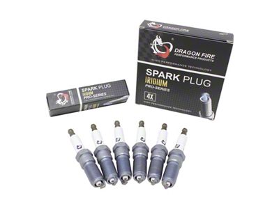 Dragon Fire Performance Iridium Spark Plugs (11-14 3.7L F-150; 15-17 3.5L V6 F-150; 18-21 3.3L F-150)