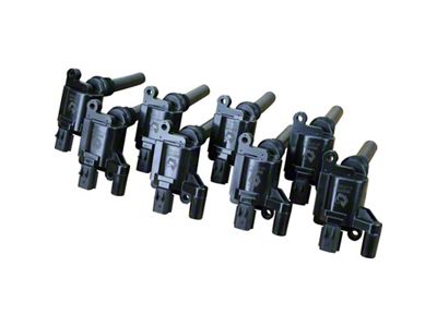 Dragon Fire Performance Ignition Coil Packs; Black (03-05 5.7L RAM 1500)