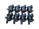 Dragon Fire Performance Ignition Coil Packs; Black (99-06 V8 Sierra 1500 w/ Round Coils)