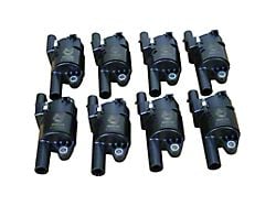 Dragon Fire Performance Ignition Coil Packs; Black (07-13 V8 Sierra 1500 w/ Round Coils)