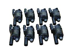 Dragon Fire Performance Ignition Coil Packs; Black (07-13 V8 Silverado 1500 w/ Round Coils)