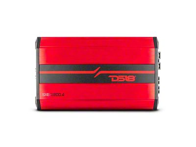 DS18 SXE Class A/B 4-Channel Amplifier; 4 x 60 Watts; Black (Universal; Some Adaptation May Be Required)