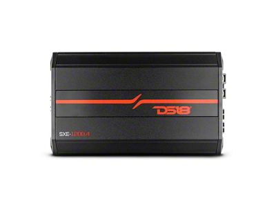 DS18 SXE Class A/B 4-Channel Amplifier; 4 x 60 Watts; Red (Universal; Some Adaptation May Be Required)