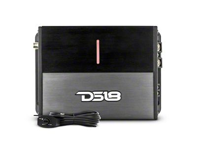 DS18 ION Compact Full Range 1-Channel Amplifier; 1200 Watts (Universal; Some Adaptation May Be Required)