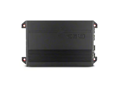 DS18 GEN-X Full-Range Class D 4-Channel Amplifier; 4 x 90-Watts (Universal; Some Adaptation May Be Required)