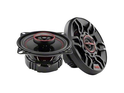 DS18 GEN-X 4-Inch 2-Way Coaxial Speakers; 40 Watts (Universal; Some Adaptation May Be Required)