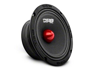 DS18 PRO-GM 6.50-Inch Mid-Range Loudspeaker with Bullet; 480 Watts (Universal; Some Adaptation May Be Required)