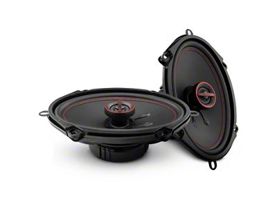 DS18 GEN-X 5x7-Inch 3-Way Coaxial Speakers; 50 Watts (Universal; Some Adaptation May Be Required)