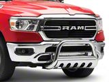 Barricade 3-Inch Bull Bar; Stainless Steel (19-24 RAM 1500, Excluding Rebel & TRX)