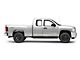 Barricade 6-Inch Oval Straight End Side Step Bars; Black (07-13 Silverado 1500)