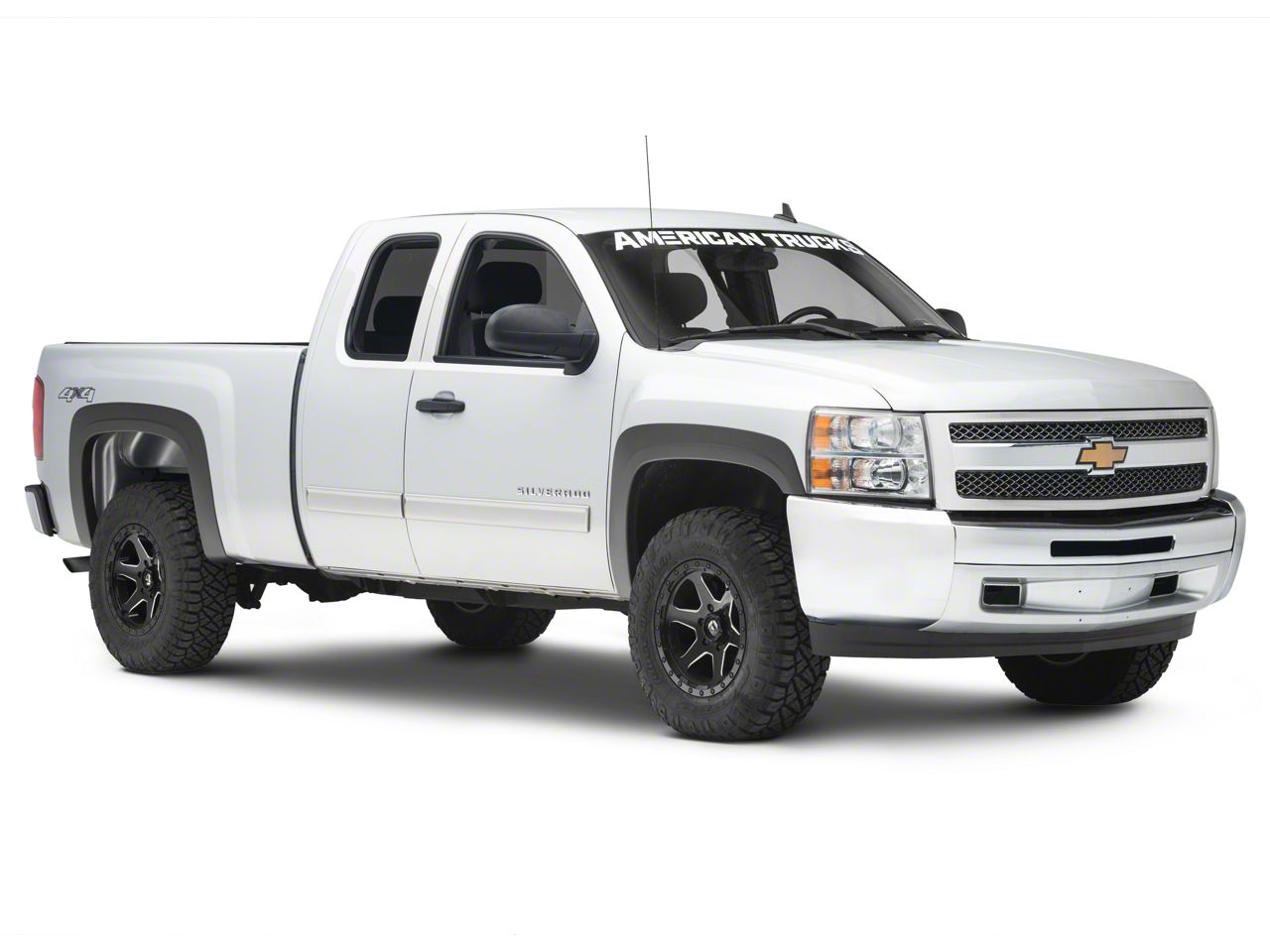 RedRock Silverado 1500 OEM Style Fender Flares S111308 (07-13 Silverado ...