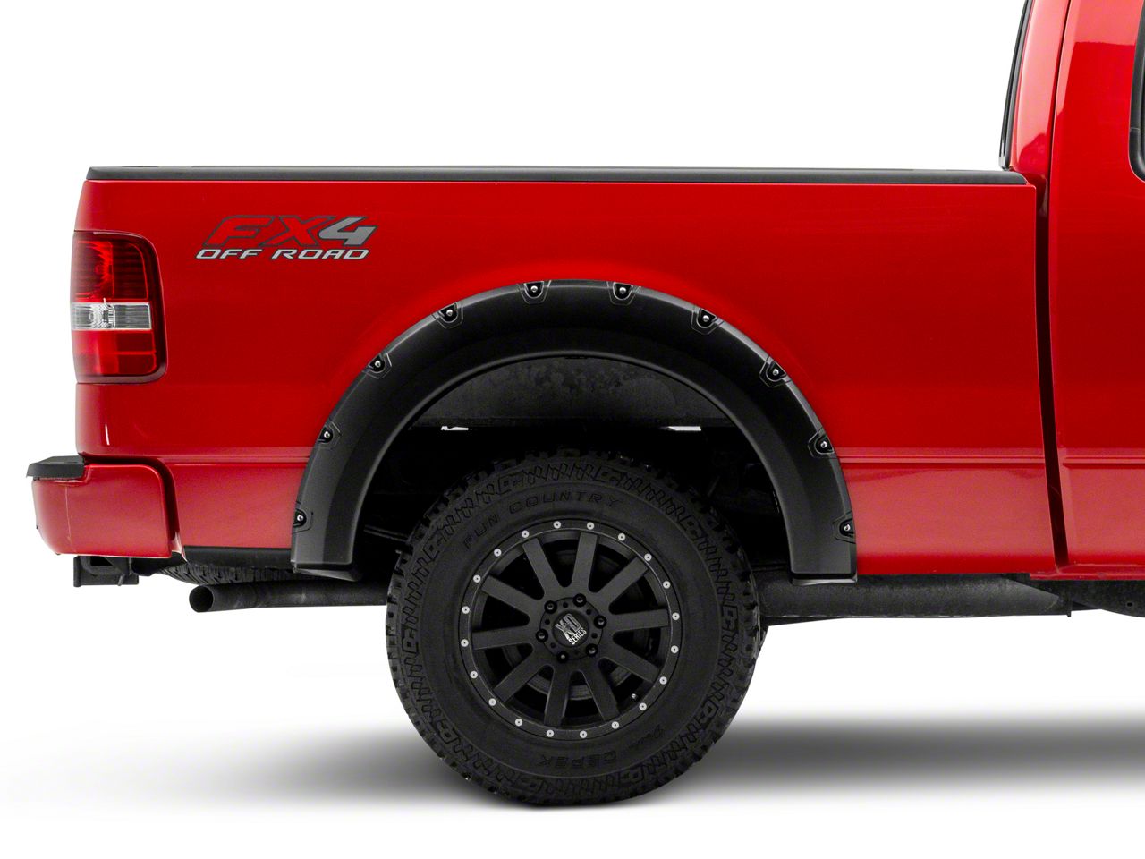 RedRock F-150 Pocket Style Fender Flares T541440 (04-08 F-150 Styleside ...