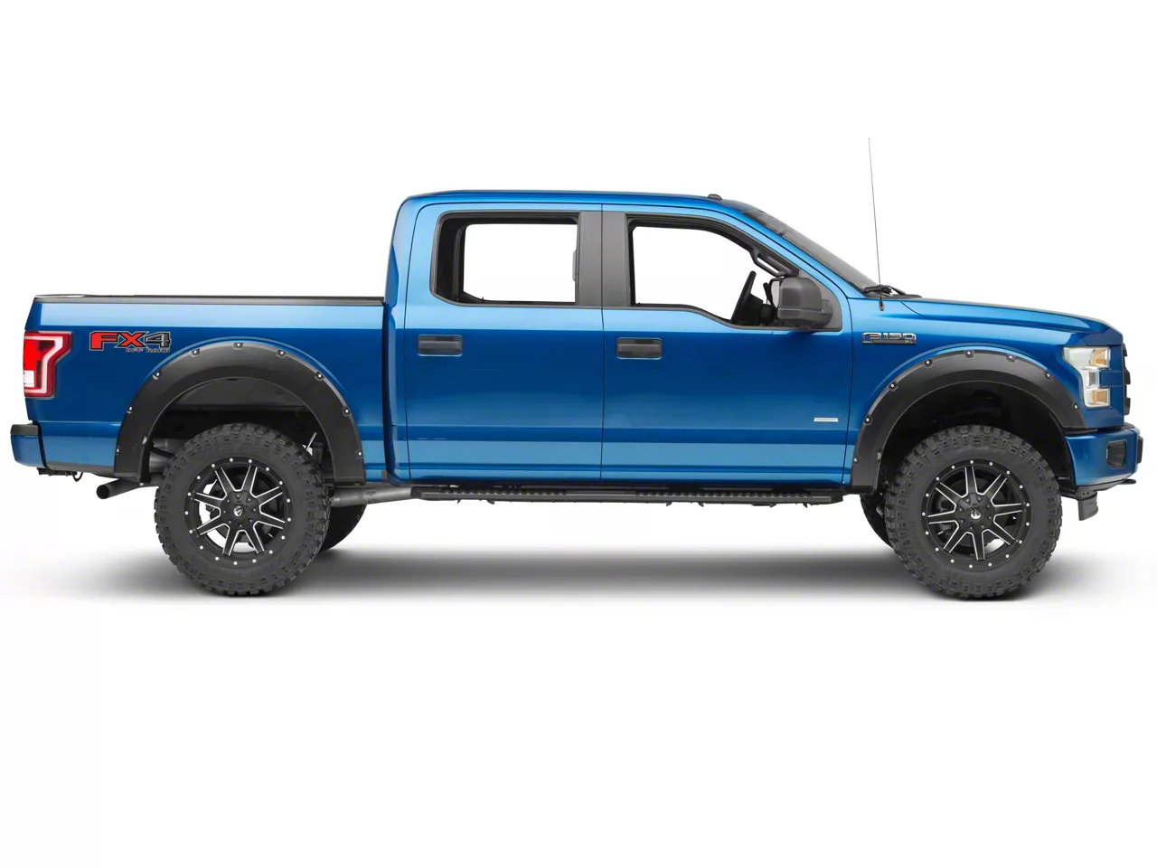 Redrock F 150 Pocket Style Fender Flares T541442 15 17 F 150 Excluding Raptor Free Shipping 0997