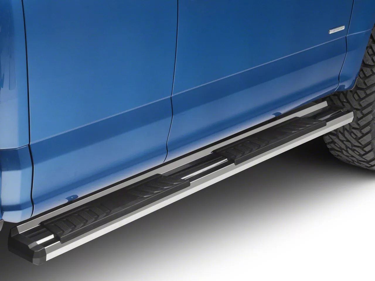 Barricade F-150 S6 Running Boards; Stainless Steel T539502-A (15-25 F ...