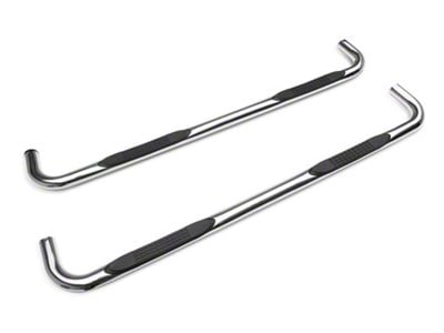 Barricade 3-Inch Side Step Bars; Stainless Steel (19-25 Sierra 1500 Crew Cab)