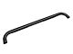 RedRock 4 Inch Oval Bent End Side Step Bars; Black (19-22 Sierra 1500 Crew Cab)