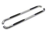 Barricade 3-Inch Side Step Bars; Stainless Steel (19-24 Sierra 1500 Crew Cab)