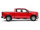 RedRock 4-Inch Oval Straight End Side Step Bars; Stainless Steel (19-23 Silverado 1500 Crew Cab)