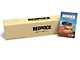 RedRock 6-Inch Oval Straight End Side Step Bars; Stainless Steel (19-25 Silverado 1500 Double Cab)