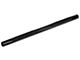 Barricade 4-Inch Oval Straight End Side Step Bars; Black (11-16 F-250 Super Duty SuperCrew)