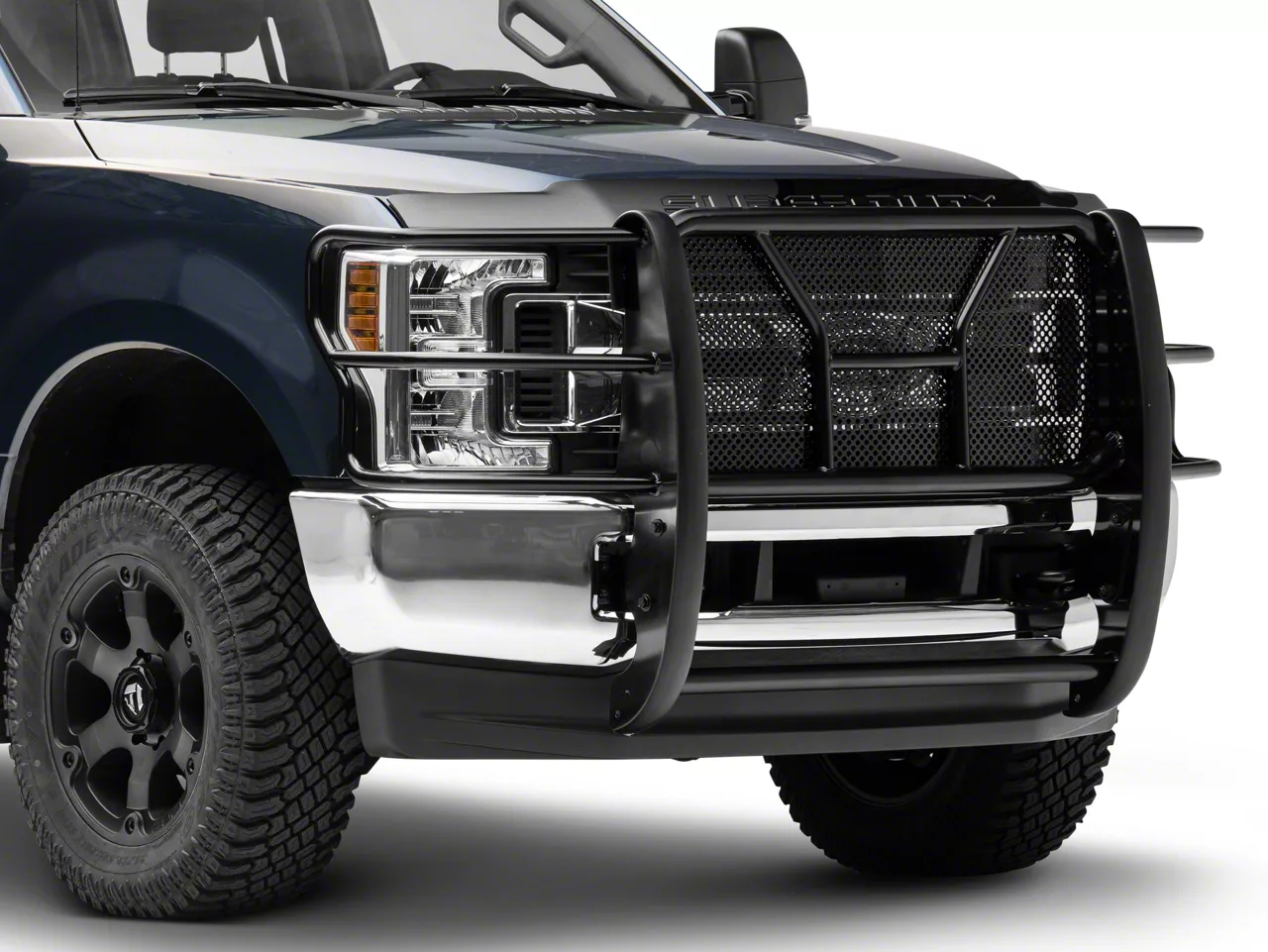 Barricade F 250 Super Duty Extreme Hd Grille Guard Black Sd0202 17 22 F 250 Super Duty Free 6845