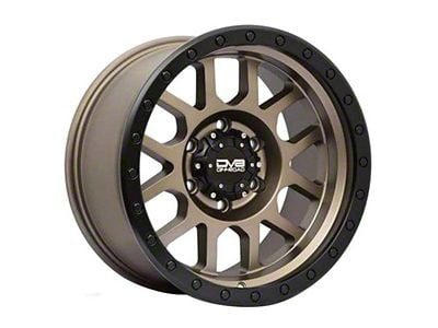 DV8 Offroad 883 Simulated Beadlock Matte Bronze 6-Lug Wheel; 17x9; 0mm Offset (07-13 Sierra 1500)