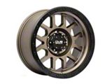 DV8 Offroad 883 Simulated Beadlock Matte Bronze 6-Lug Wheel; 17x9; 0mm Offset (07-13 Silverado 1500)