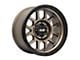 DV8 Offroad 883 Simulated Beadlock Matte Bronze 6-Lug Wheel; 17x9; 0mm Offset (99-06 Silverado 1500)