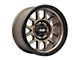 DV8 Offroad 883 Simulated Beadlock Matte Bronze 6-Lug Wheel; 17x9; 0mm Offset (23-24 Canyon)