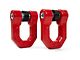 DV8 Offroad Elite Series D-Rings; Red