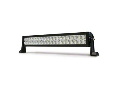 DV8 Offroad 10-Inch Dual Row LED Light Bar with Chrome Bezel (Universal; Some Adaptation May Be Required)